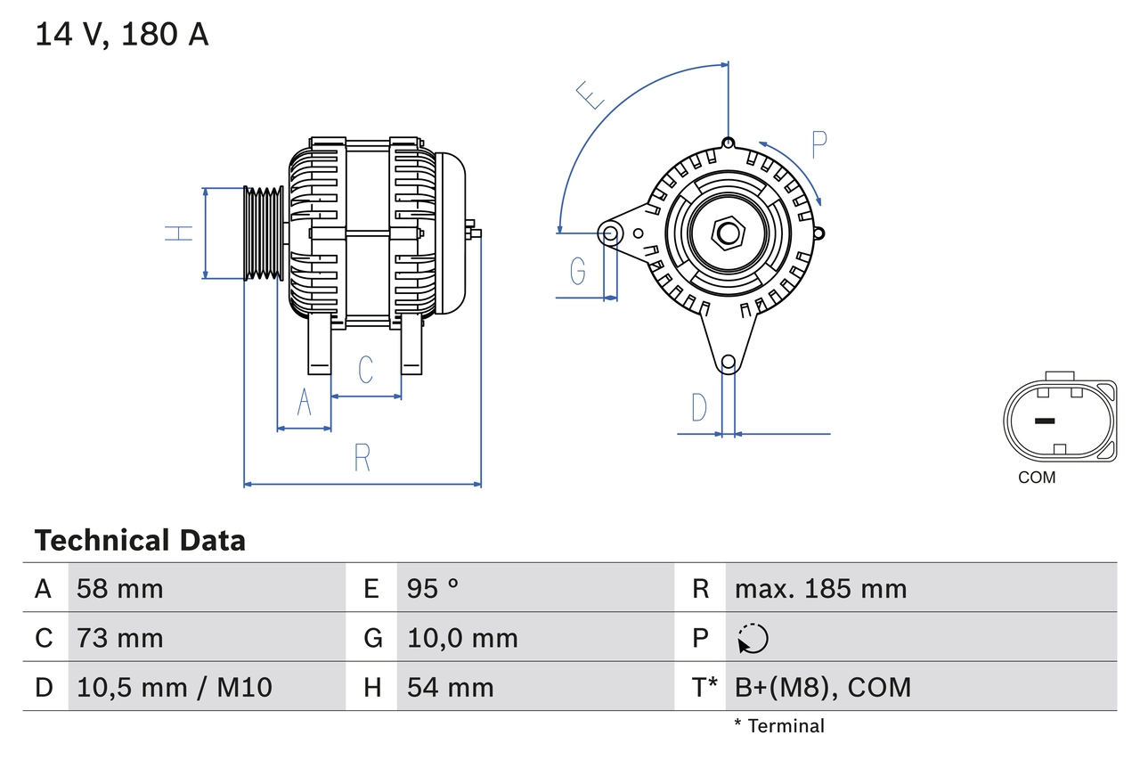 Generator 0 986 082 850