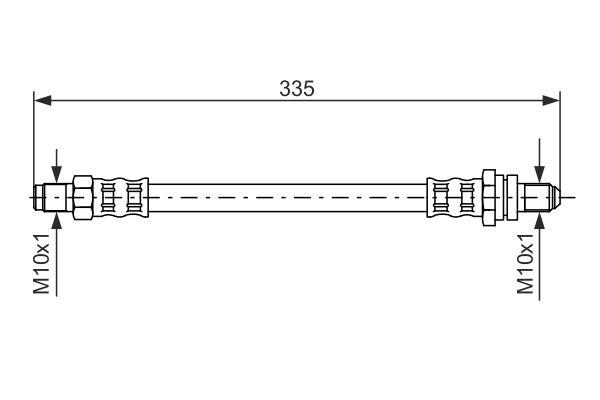 Brake Hose 1 987 476 600