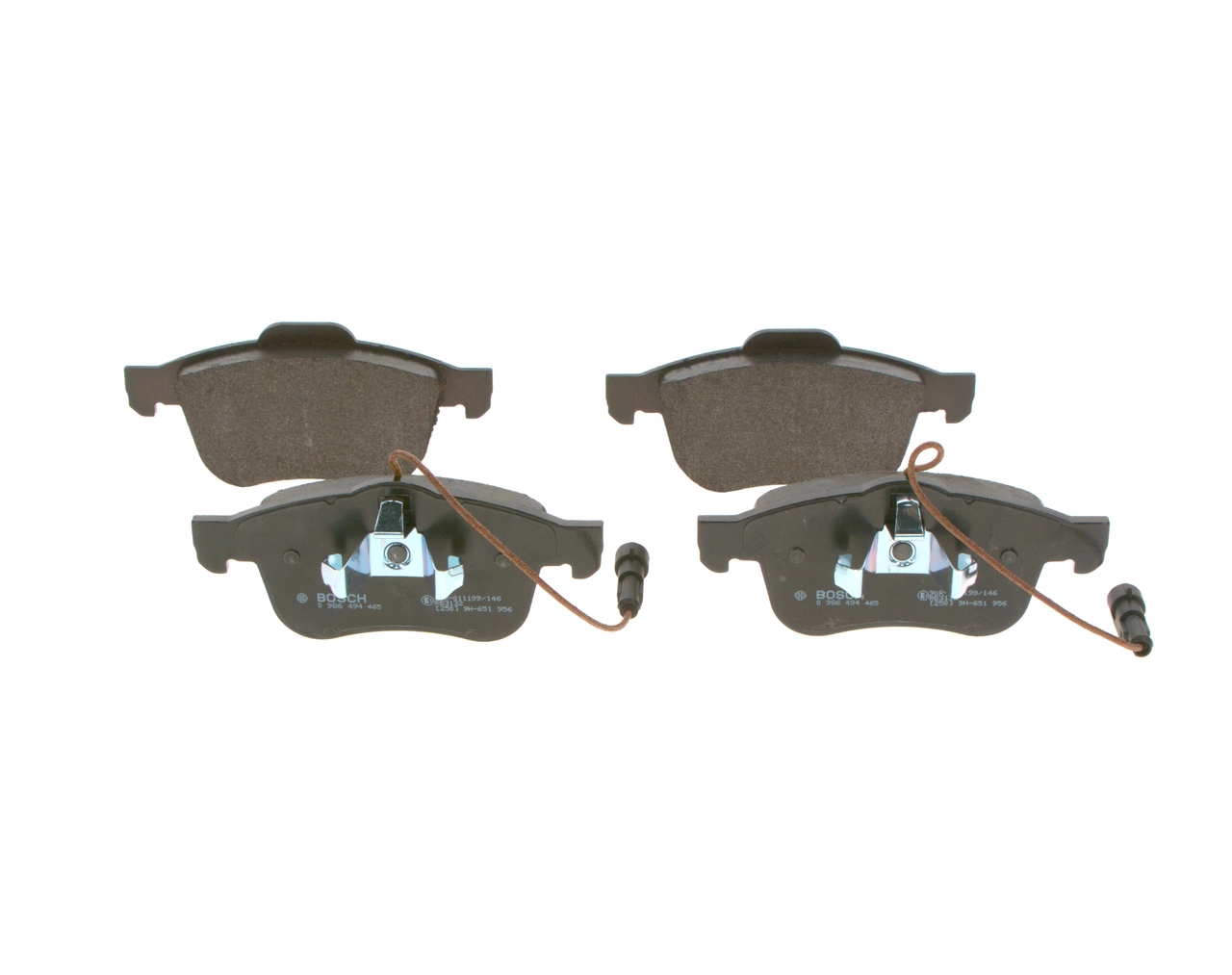 Brake Pad Set, disc brake 0 986 494 465