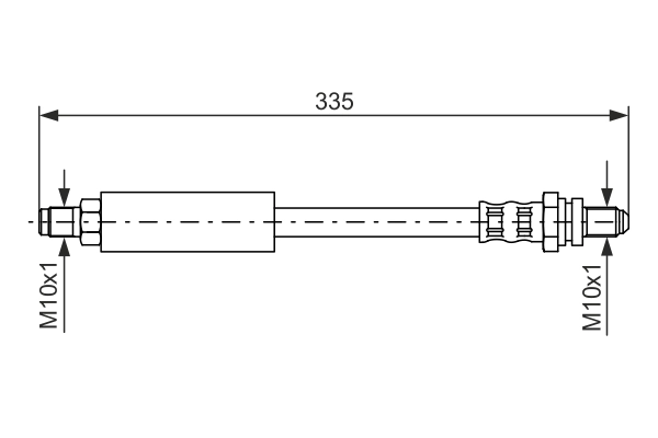 Brake Hose 1 987 476 627