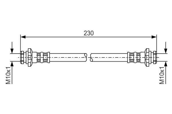 Brake Hose 1 987 476 137