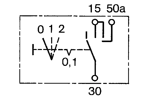 Ignition Switch 0 342 309 008