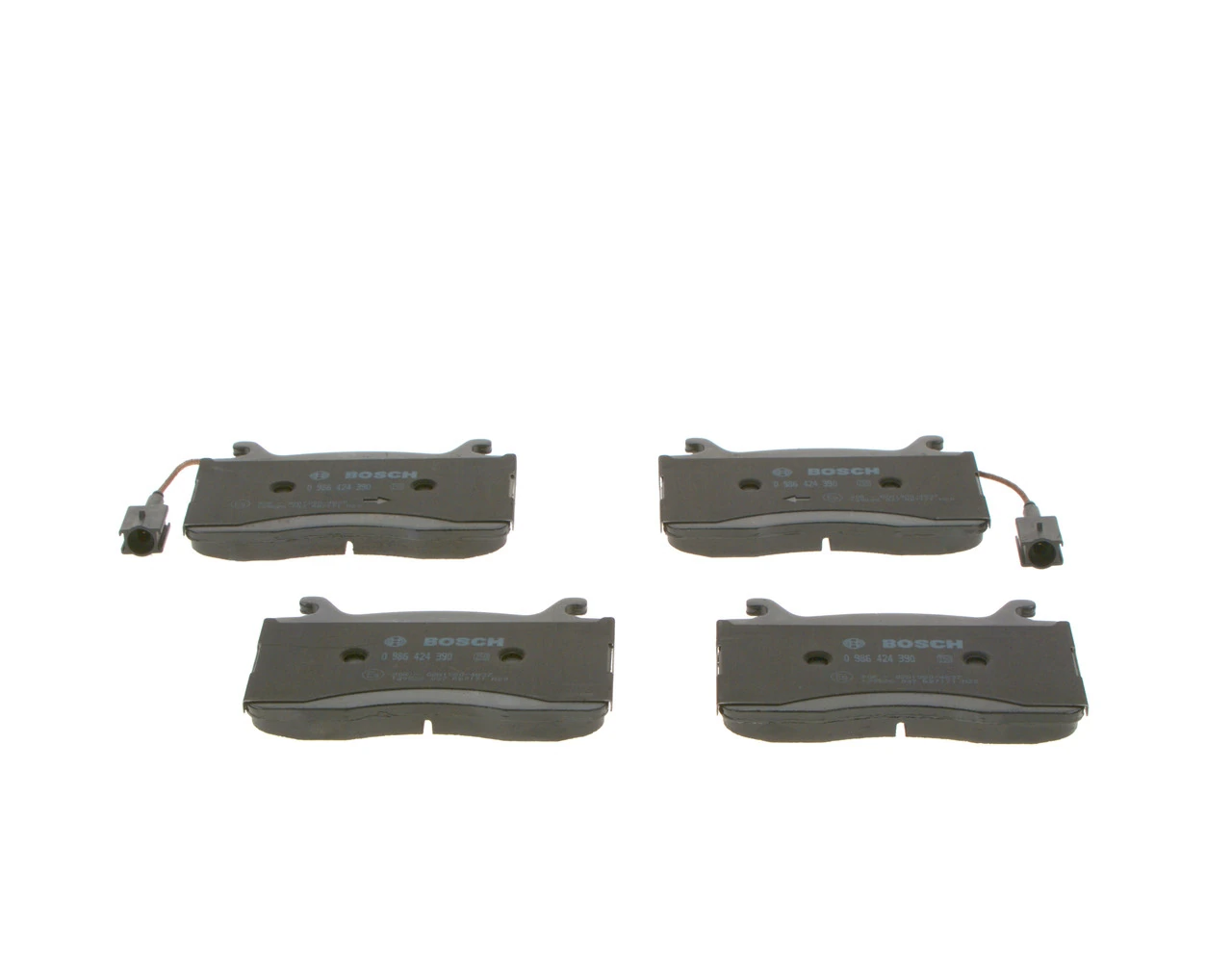 Brake Pad Set, disc brake 0 986 424 390
