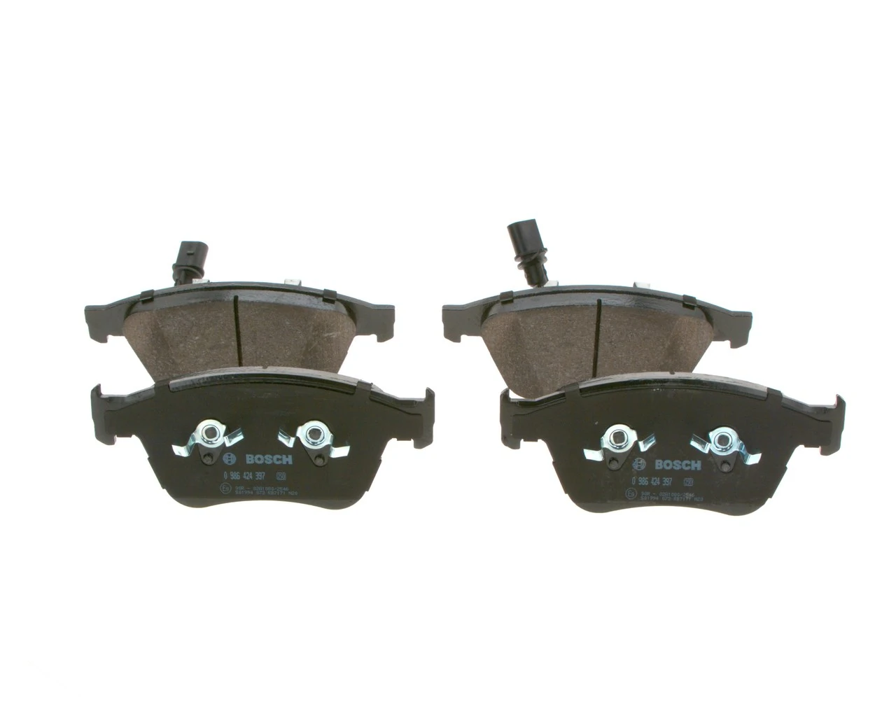 Brake Pad Set, disc brake 0 986 424 397
