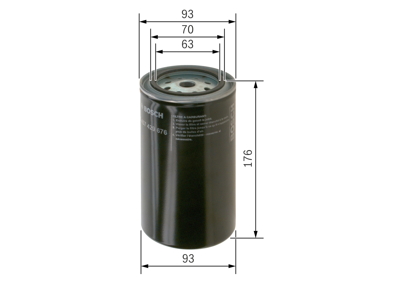 Fuel Filter 1 457 429 676