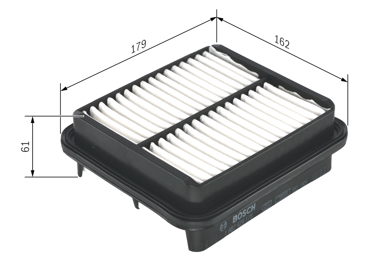 BOSCH 1 987 429 175 Air Filter