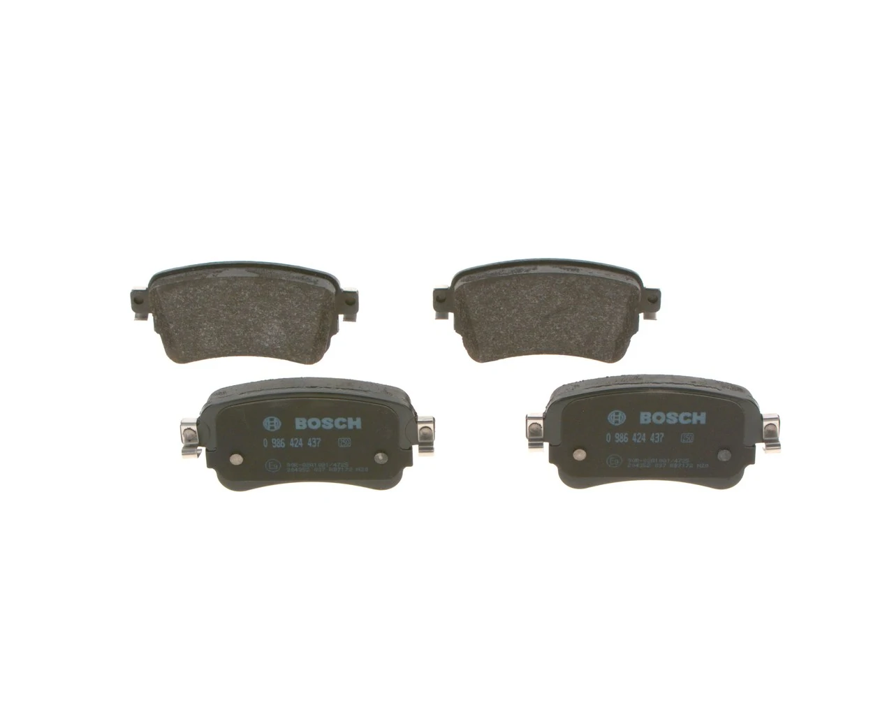 Brake Pad Set, disc brake 0 986 424 437
