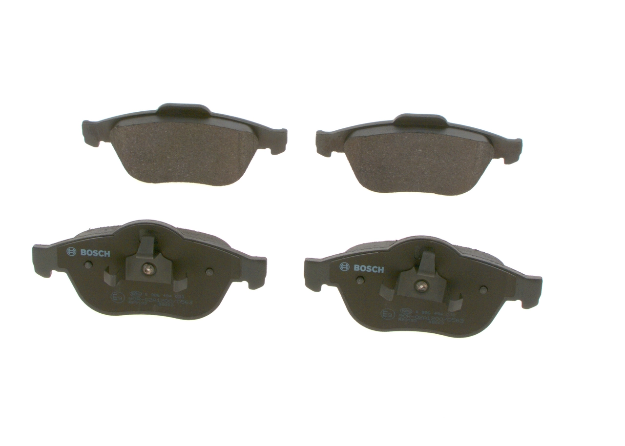Brake Pad Set, disc brake 0 986 494 033