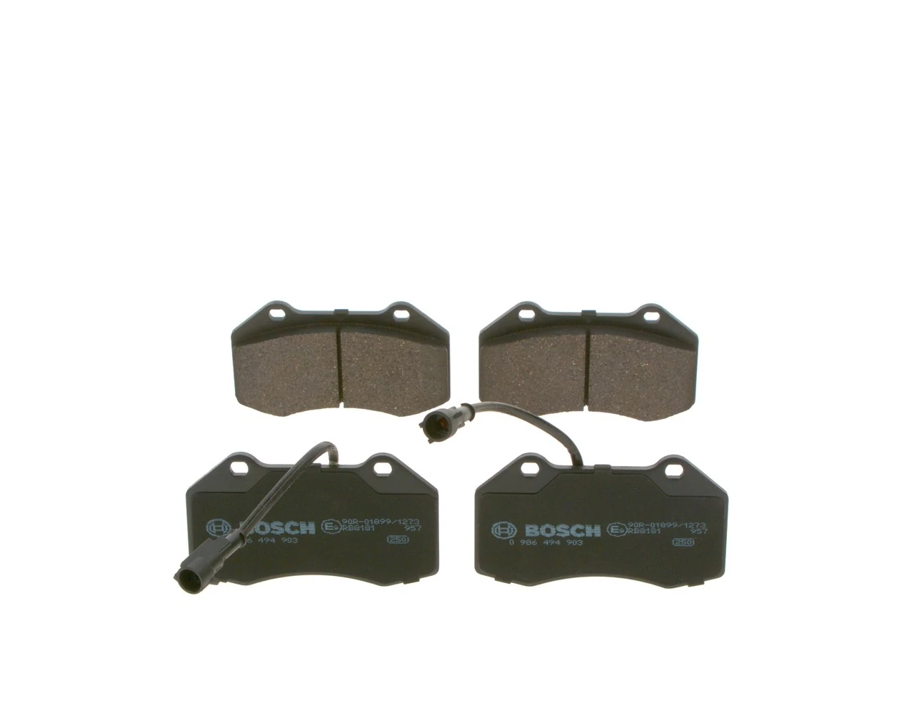 Brake Pad Set, disc brake 0 986 494 903