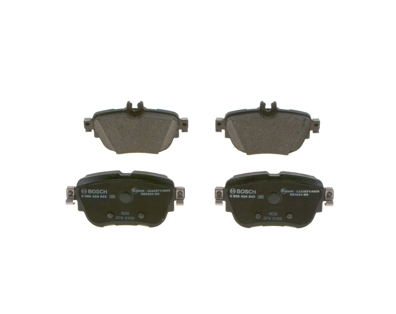 Brake Pad Set, disc brake 0 986 424 845