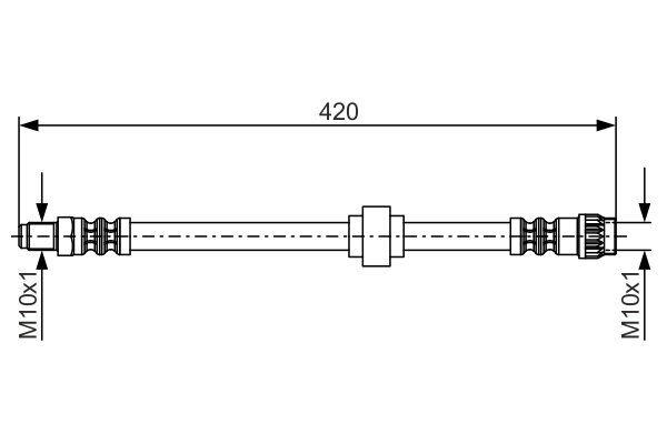 Brake Hose 1 987 476 704
