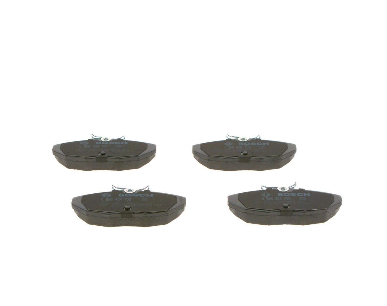 Brake Pad Set, disc brake 0 986 424 702