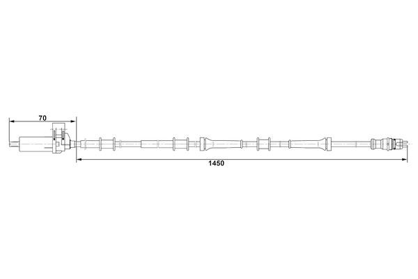 BOSCH 0 265 006 689 Sensor, wheel speed