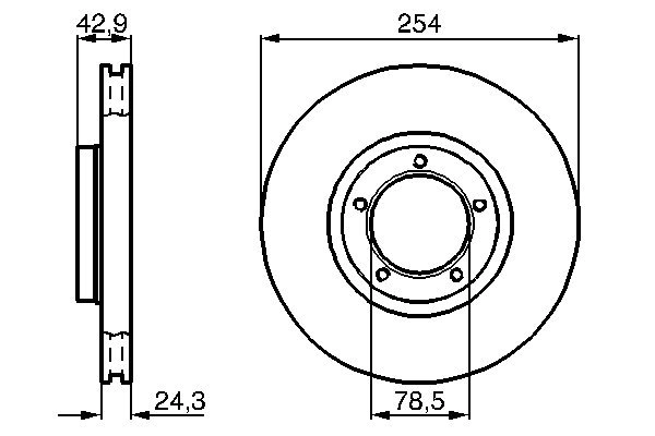 Brake Disc 0 986 478 160
