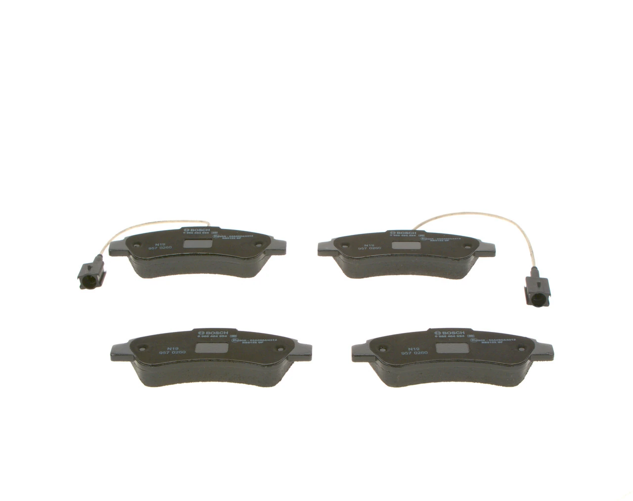 Brake Pad Set, disc brake 0 986 494 994