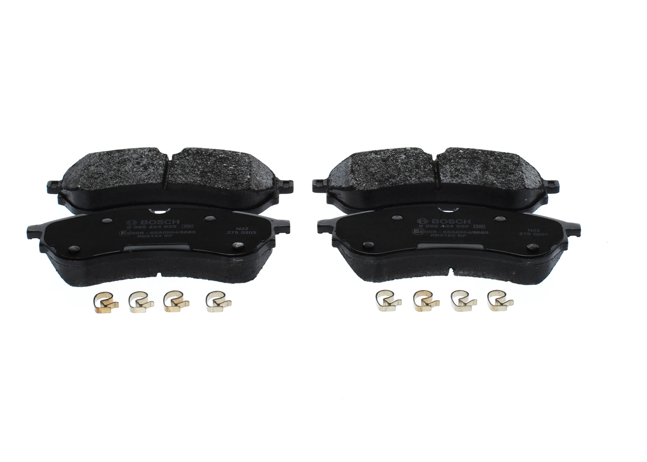 Brake Pad Set, disc brake 0 986 424 929