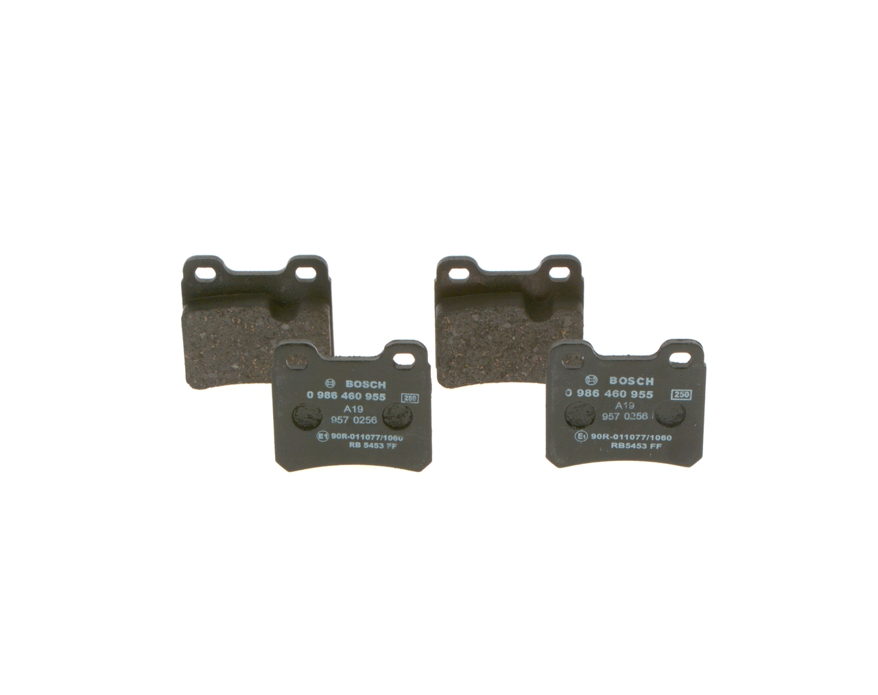 BOSCH 0 986 460 955 Brake Pad Set, disc brake