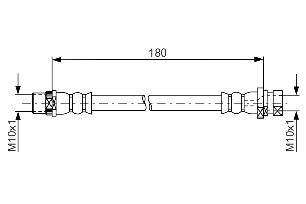Brake Hose 1 987 481 682