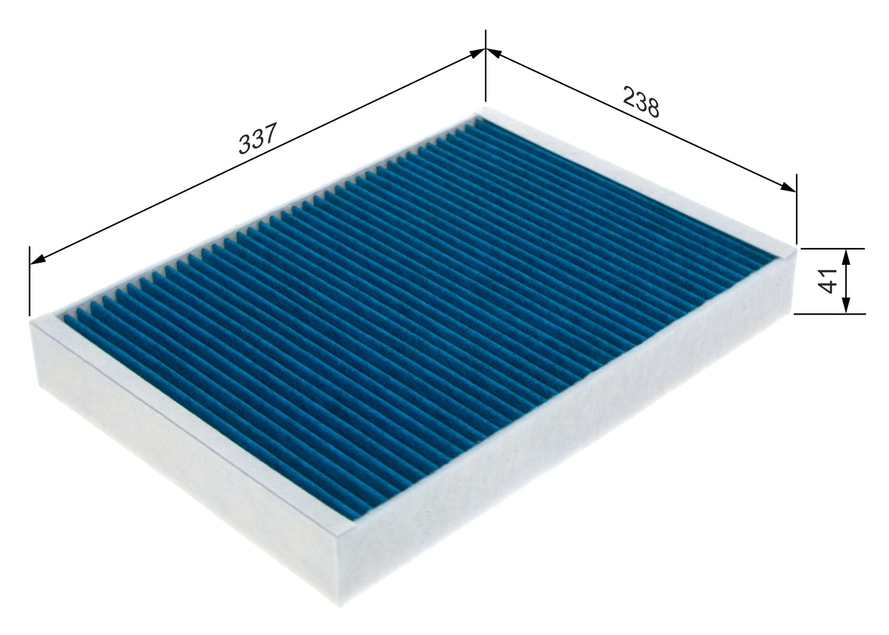 Filter, cabin air FILTER+pro 0 986 628 575