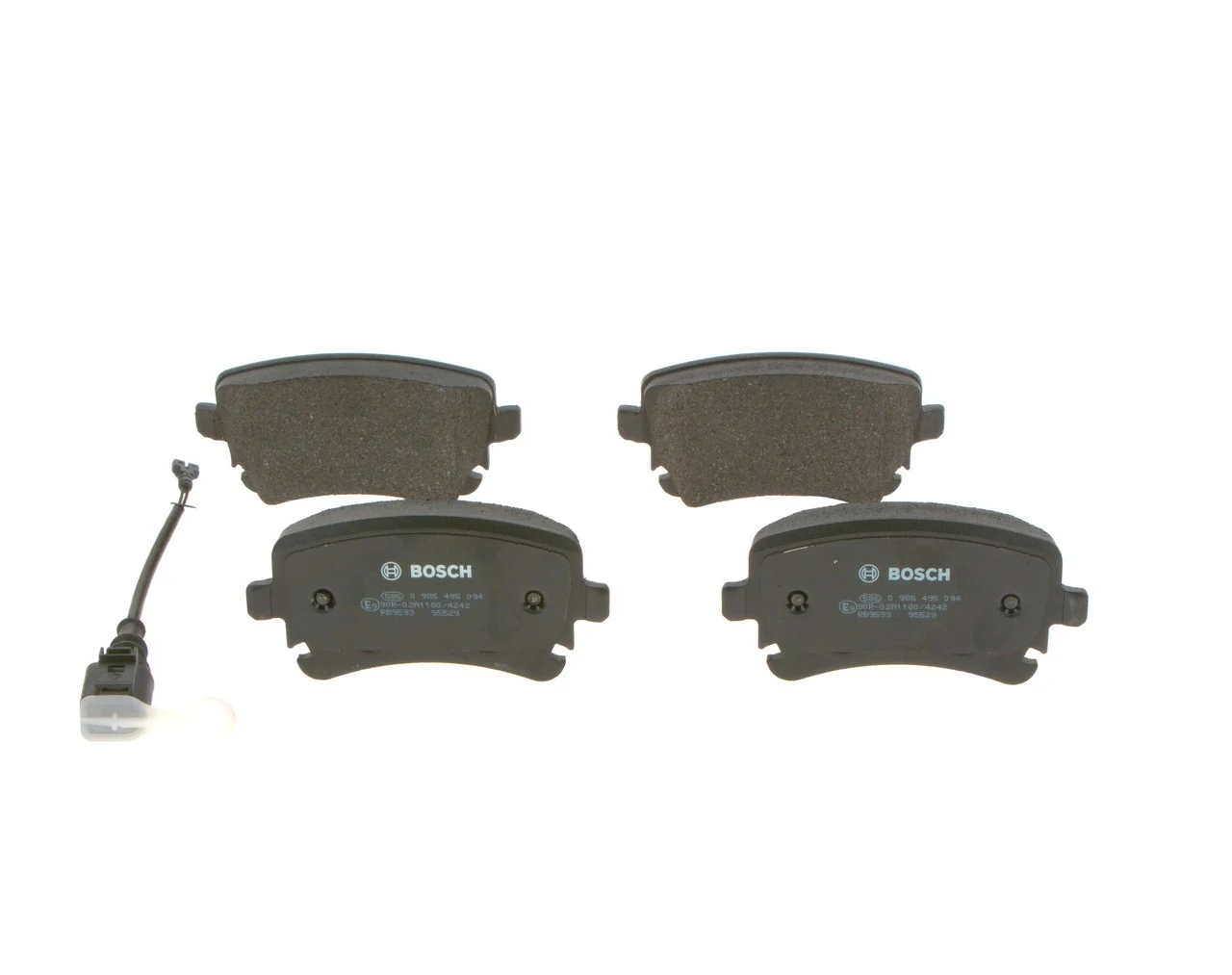Brake Pad Set, disc brake 0 986 495 094