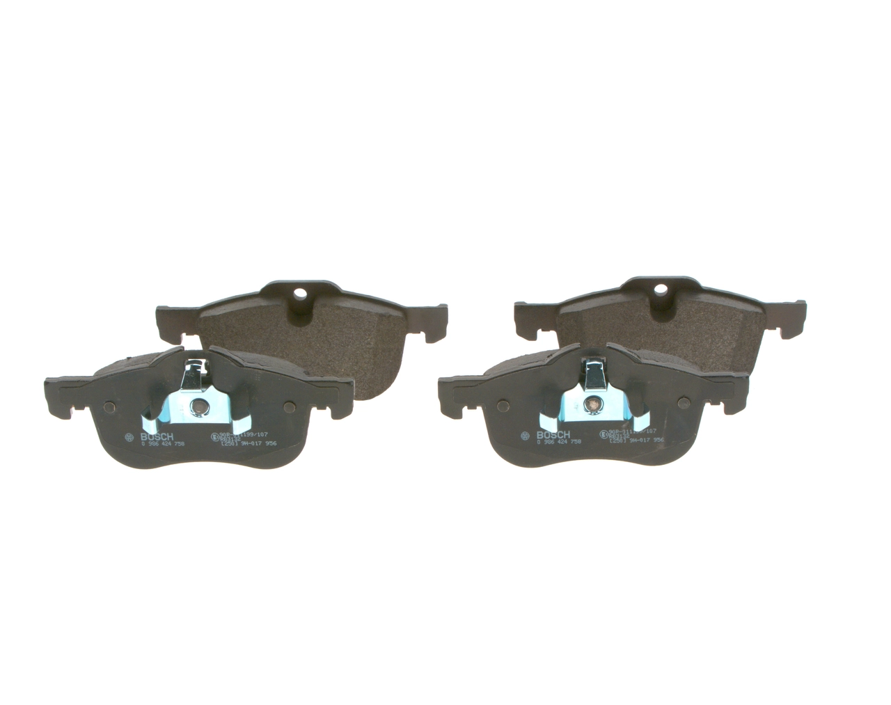 Brake Pad Set, disc brake 0 986 424 758