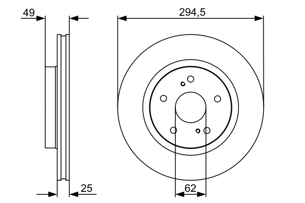 Brake Disc 0 986 479 559