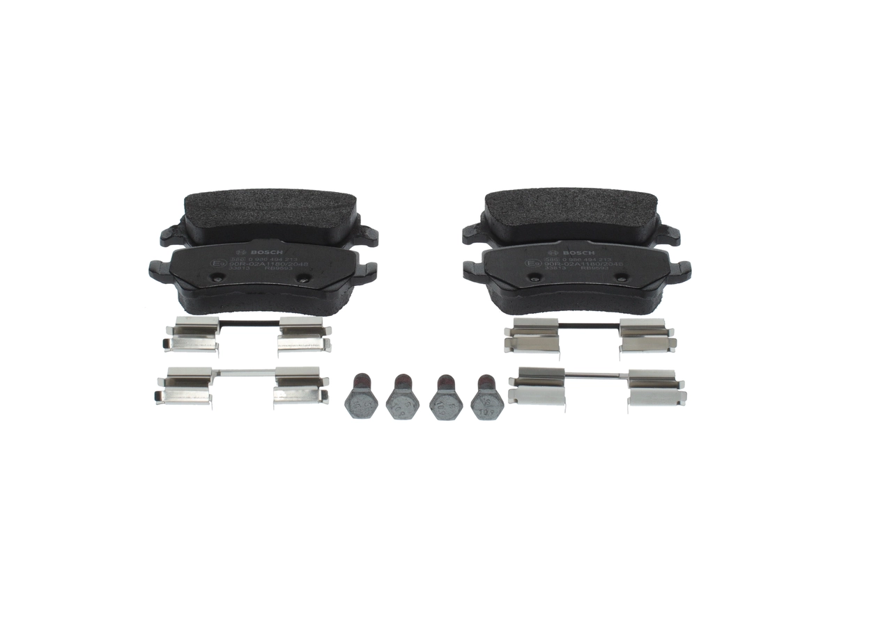 Brake Pad Set, disc brake 0 986 494 213