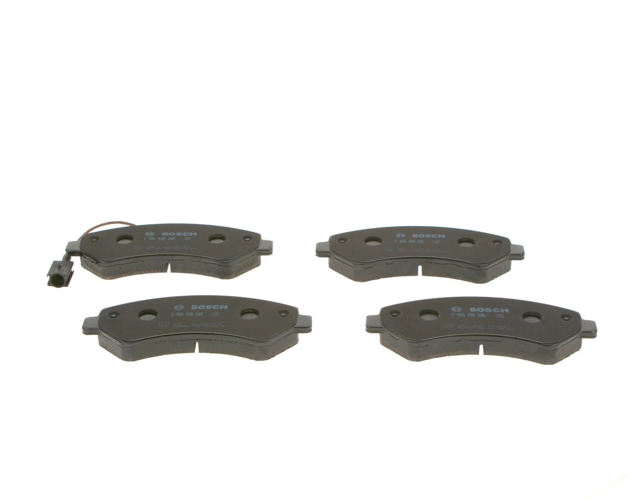 Brake Pad Set, disc brake 0 986 495 095