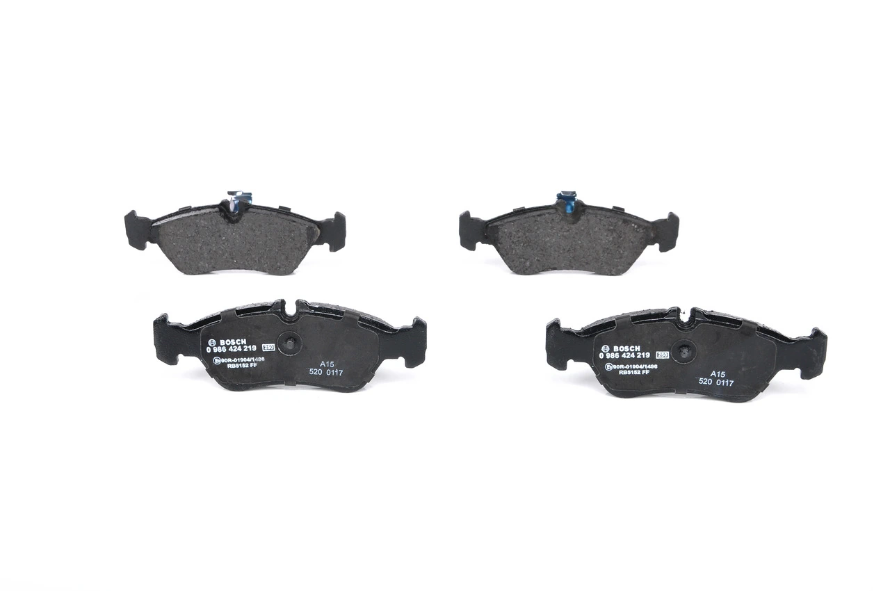 Brake Pad Set, disc brake 0 986 424 219