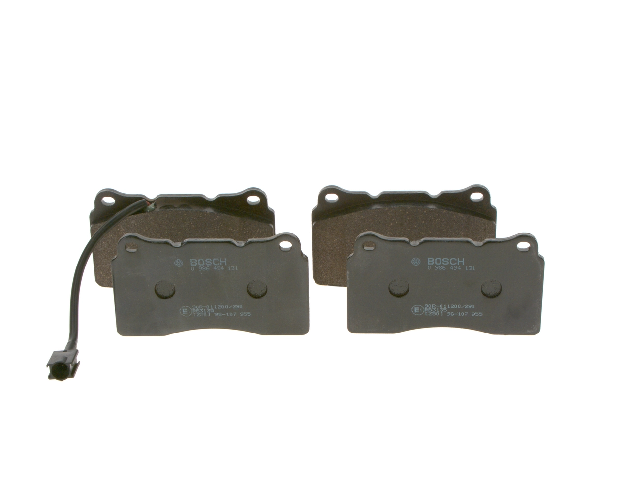 Brake Pad Set, disc brake 0 986 494 131