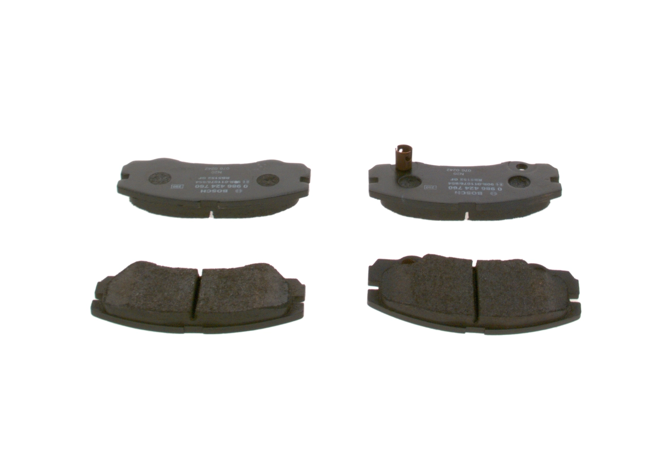 Brake Pad Set, disc brake 0 986 424 760