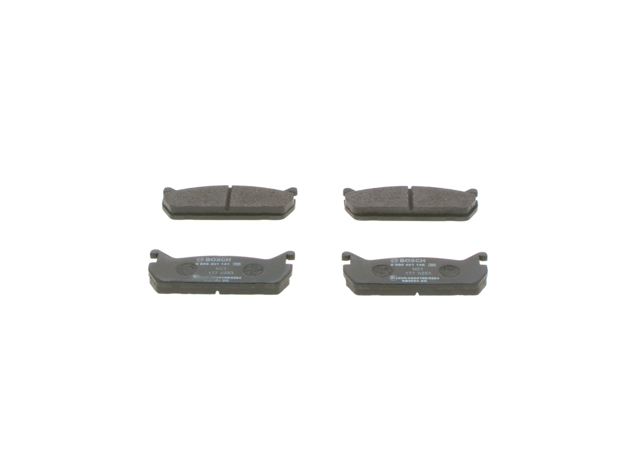 Brake Pad Set, disc brake 0 986 461 146