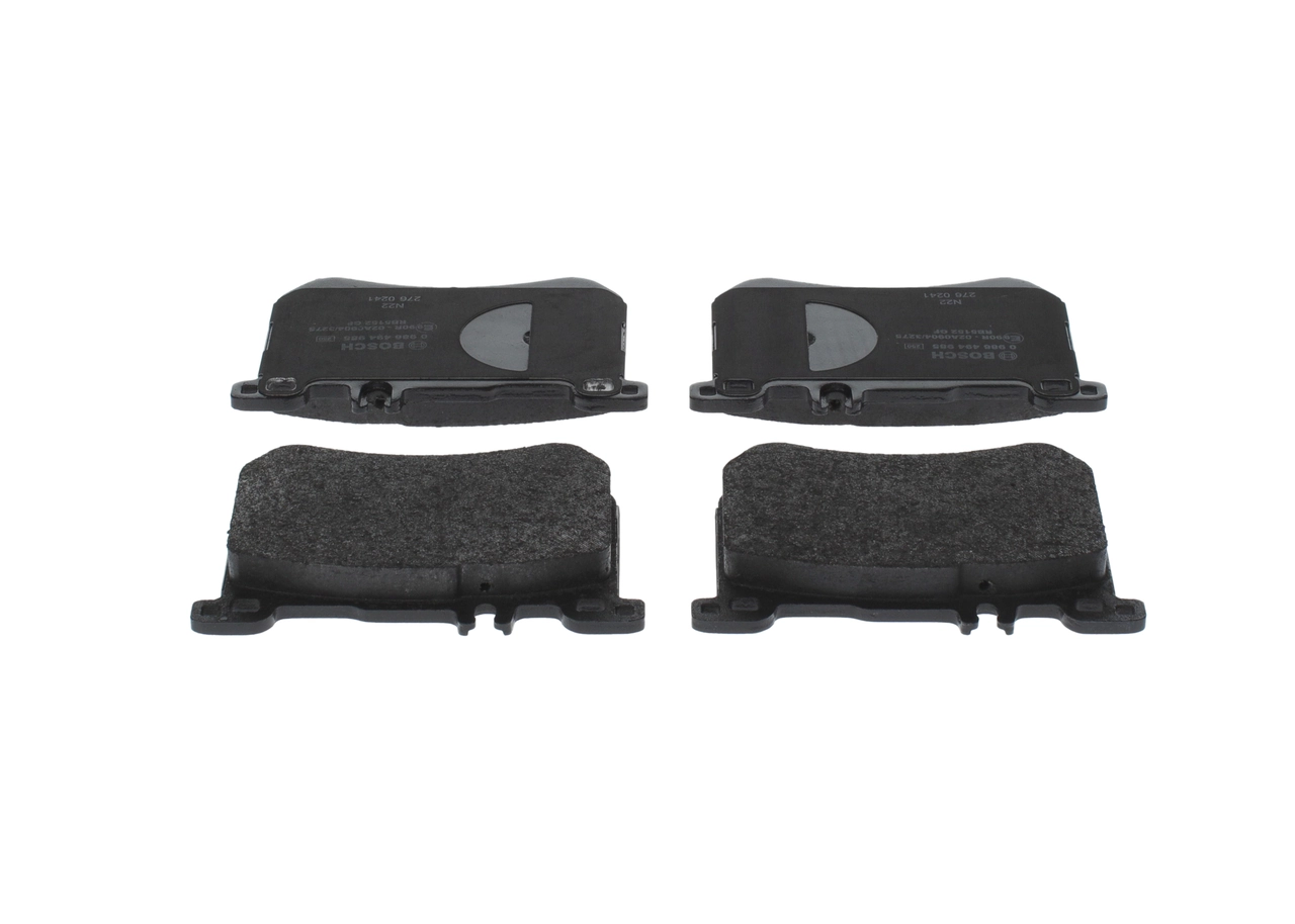 Brake Pad Set, disc brake 0 986 494 985