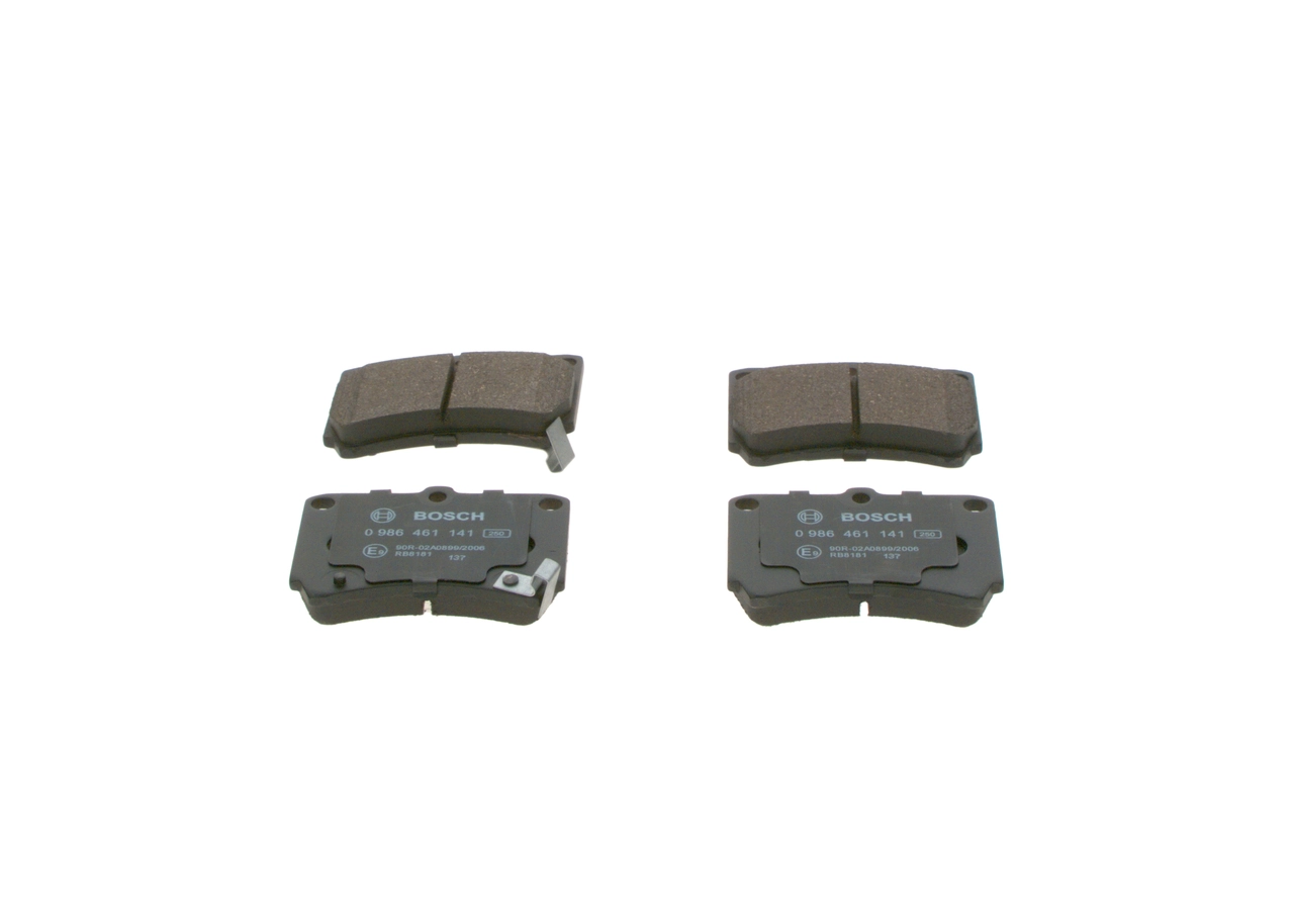 Brake Pad Set, disc brake 0 986 461 141