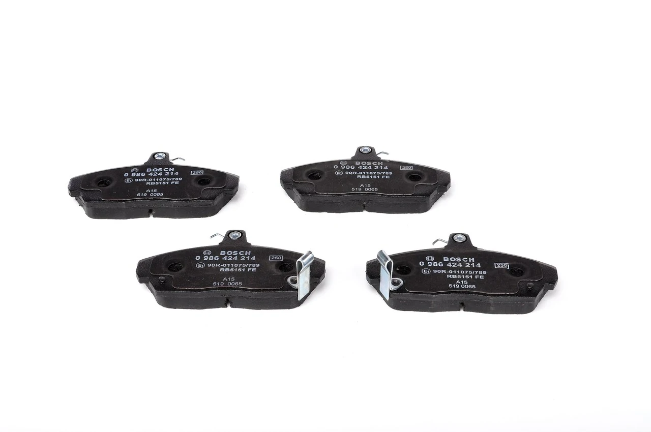 Brake Pad Set, disc brake 0 986 424 214