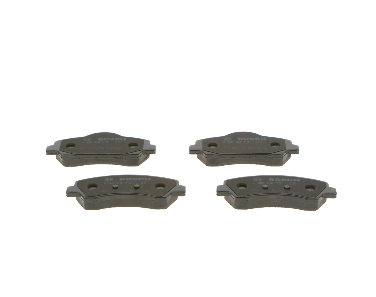 Brake Pad Set, disc brake 0 986 494 713
