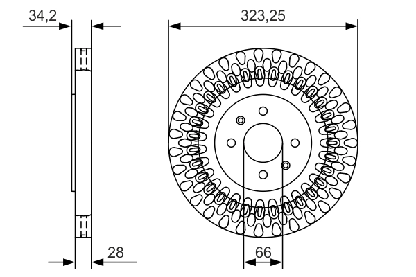 Brake Disc 0 986 479 A90