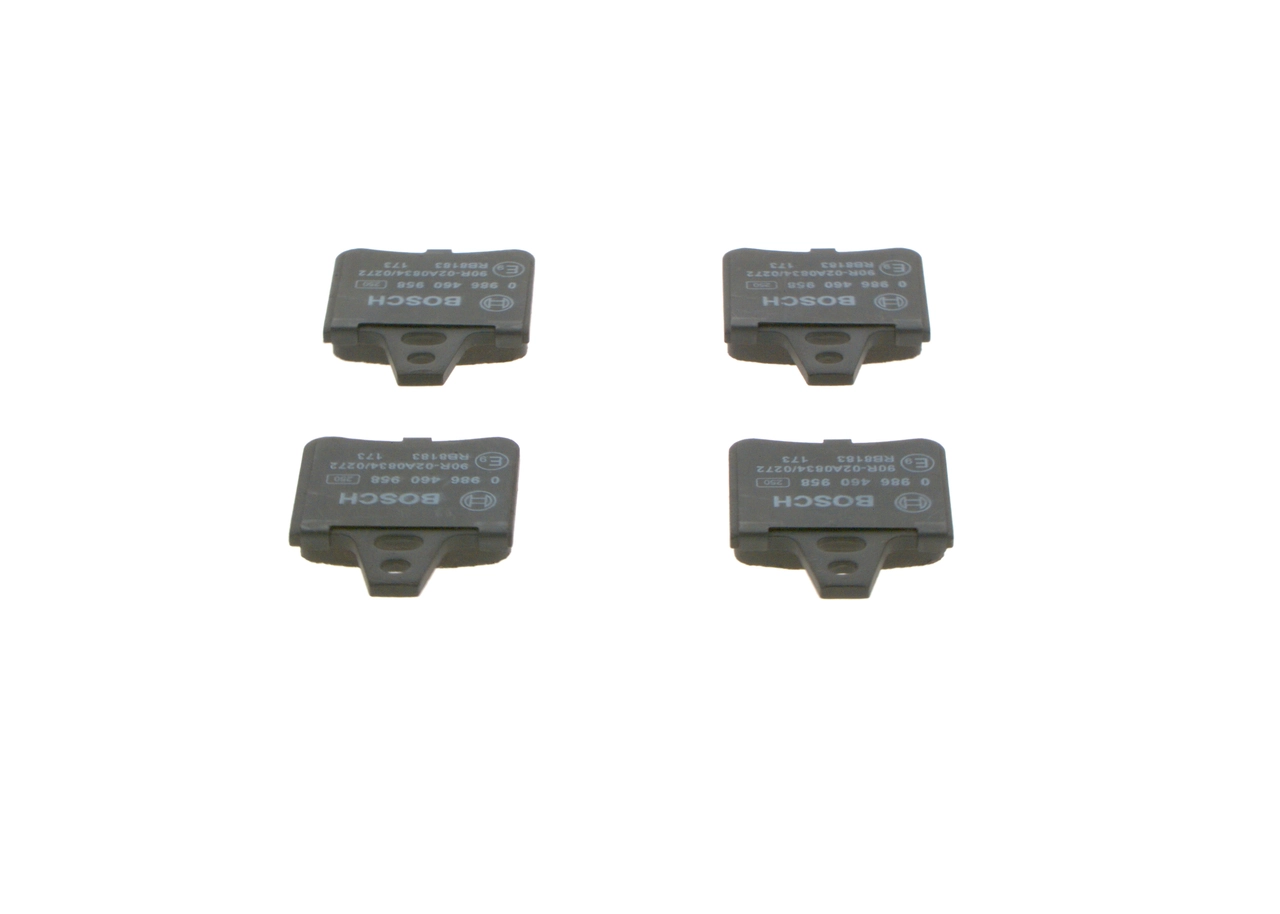 Brake Pad Set, disc brake 0 986 460 958