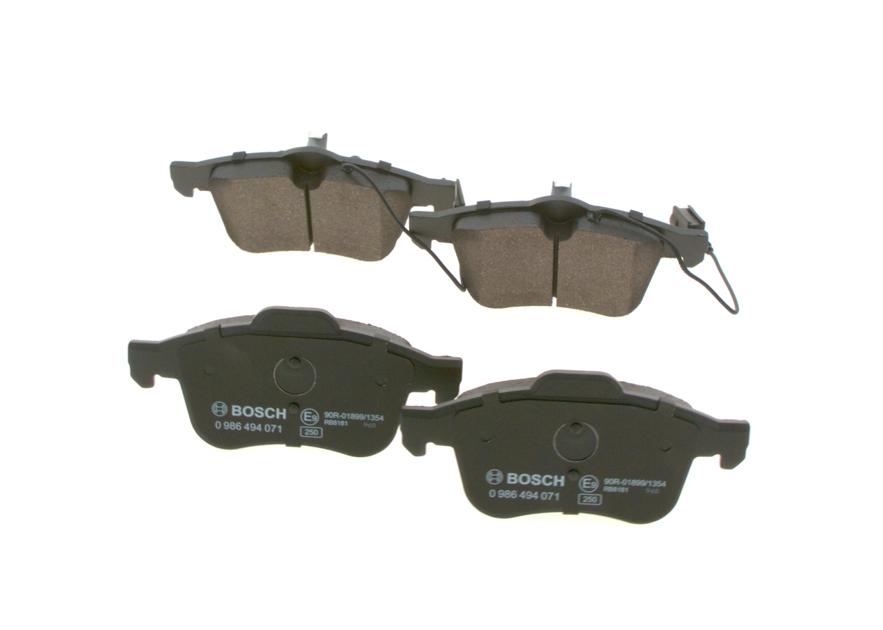 Brake Pad Set, disc brake 0 986 494 071
