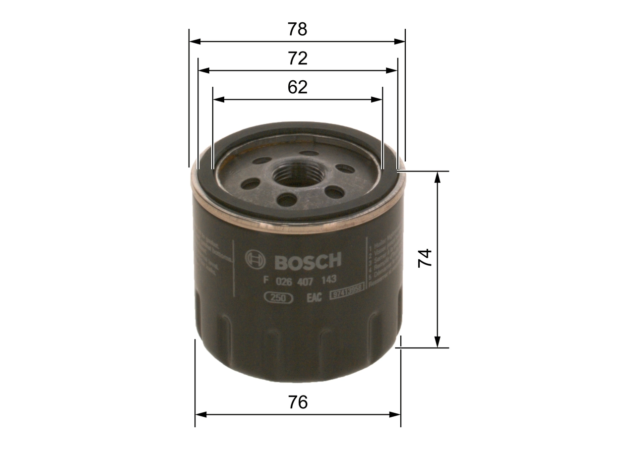 Oil Filter F 026 407 143