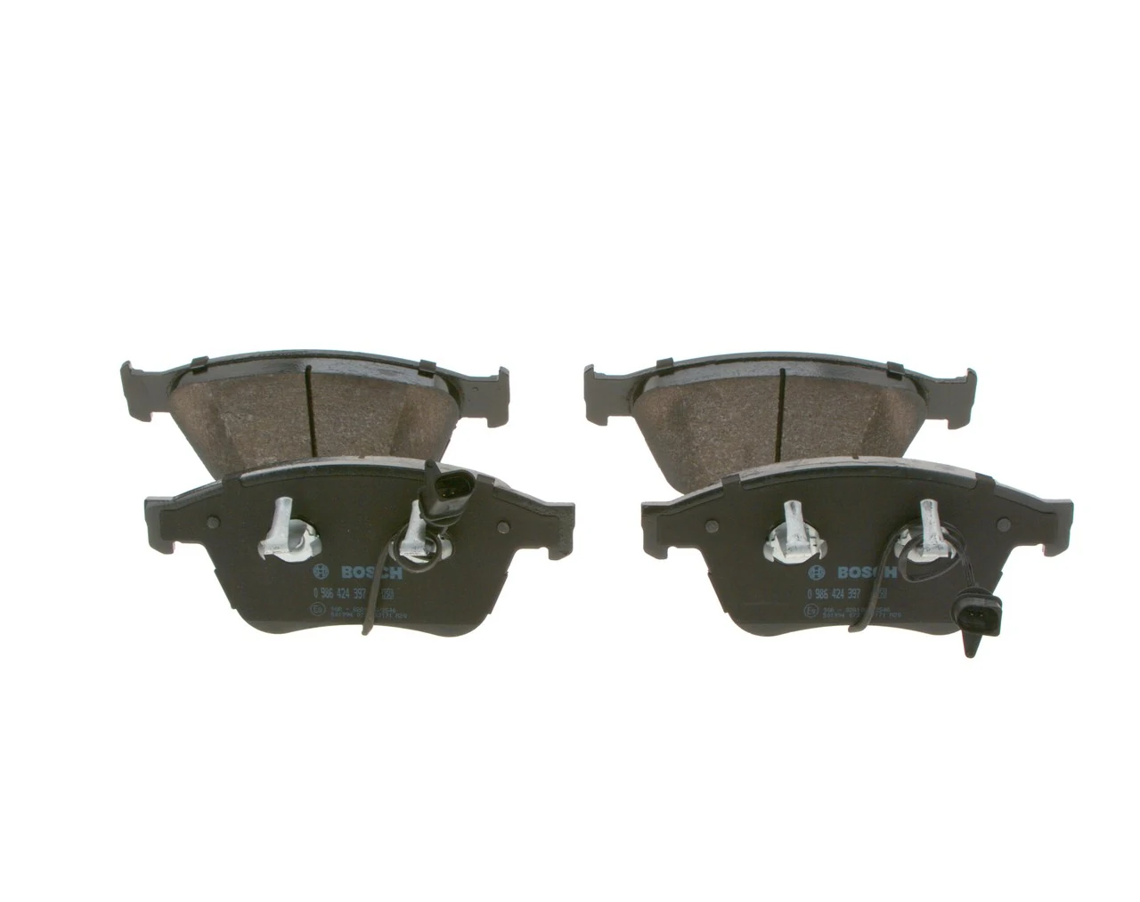 Brake Pad Set, disc brake 0 986 424 397