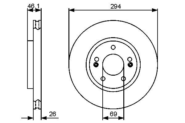 Brake Disc 0 986 479 434
