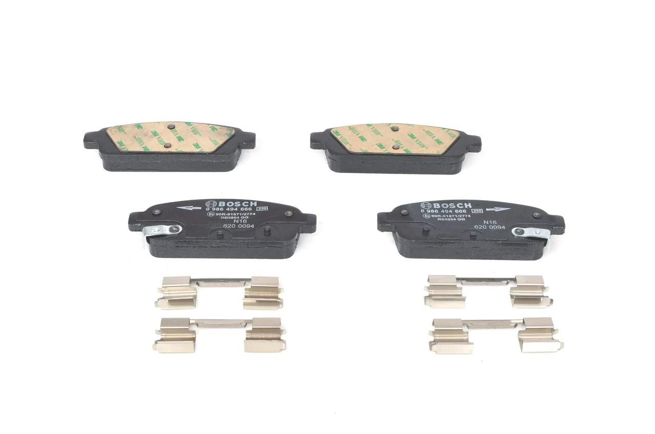 Brake Pad Set, disc brake 0 986 494 666