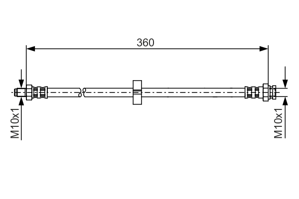 Brake Hose 1 987 481 002