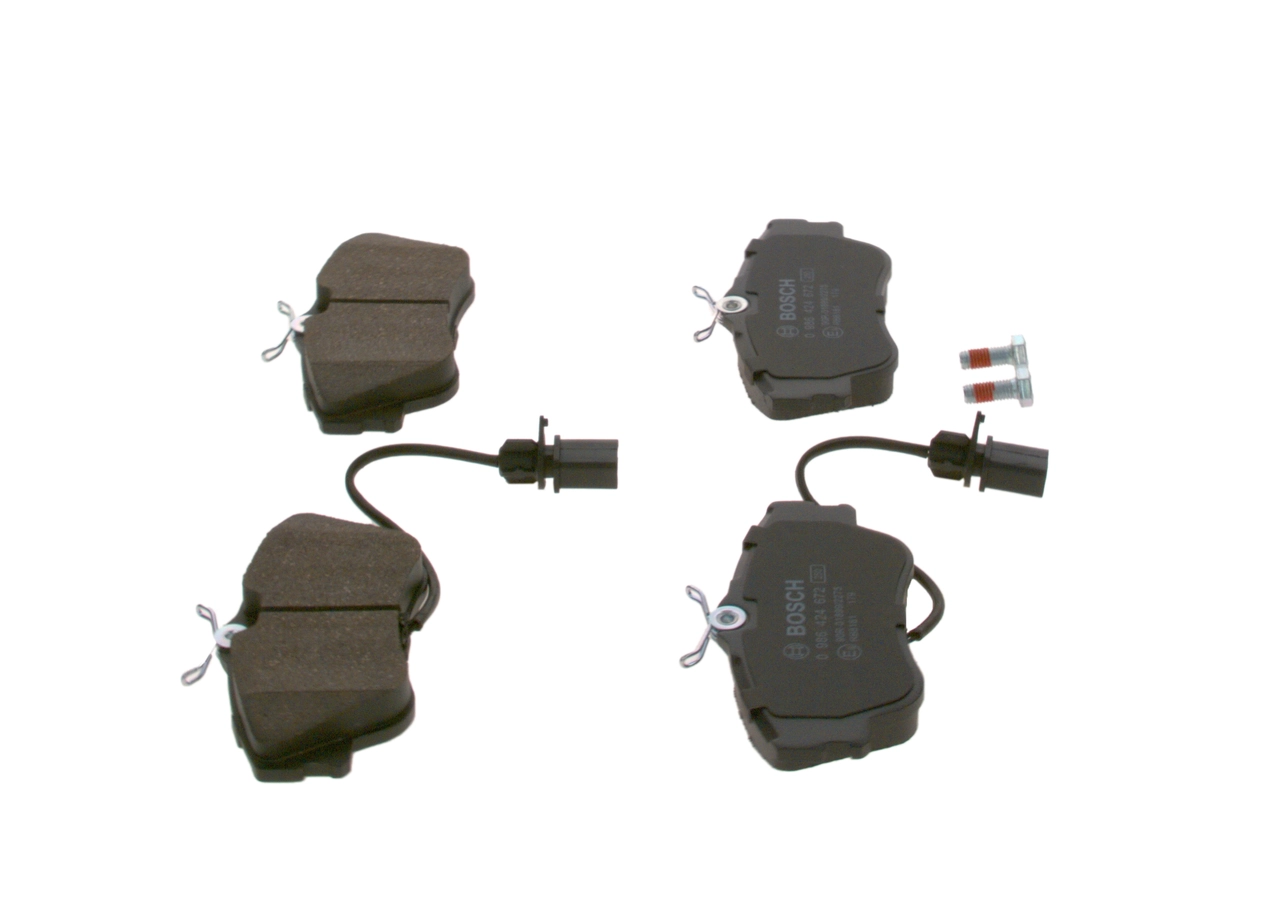 Brake Pad Set, disc brake 0 986 424 672