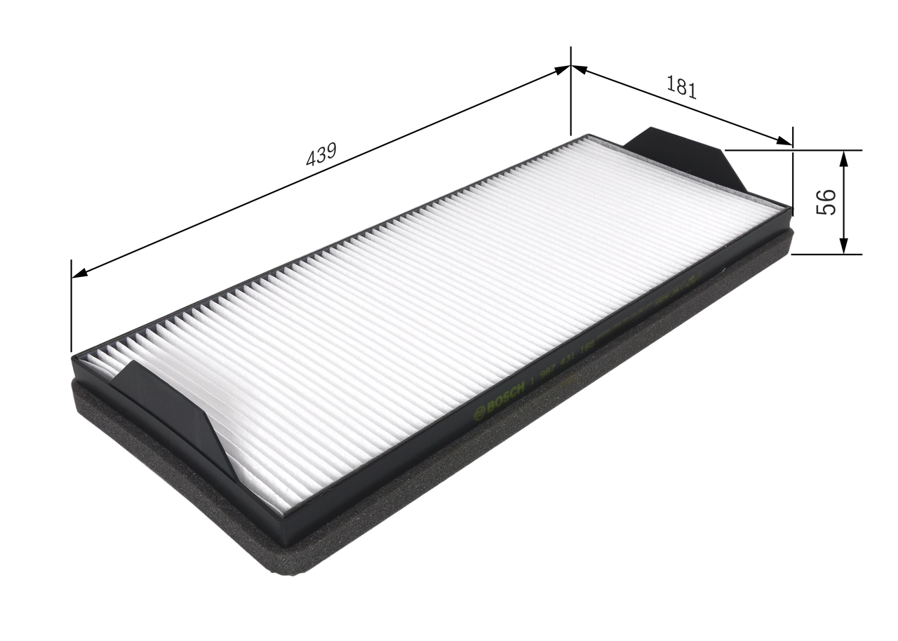 Filter, cabin air 1 987 431 168