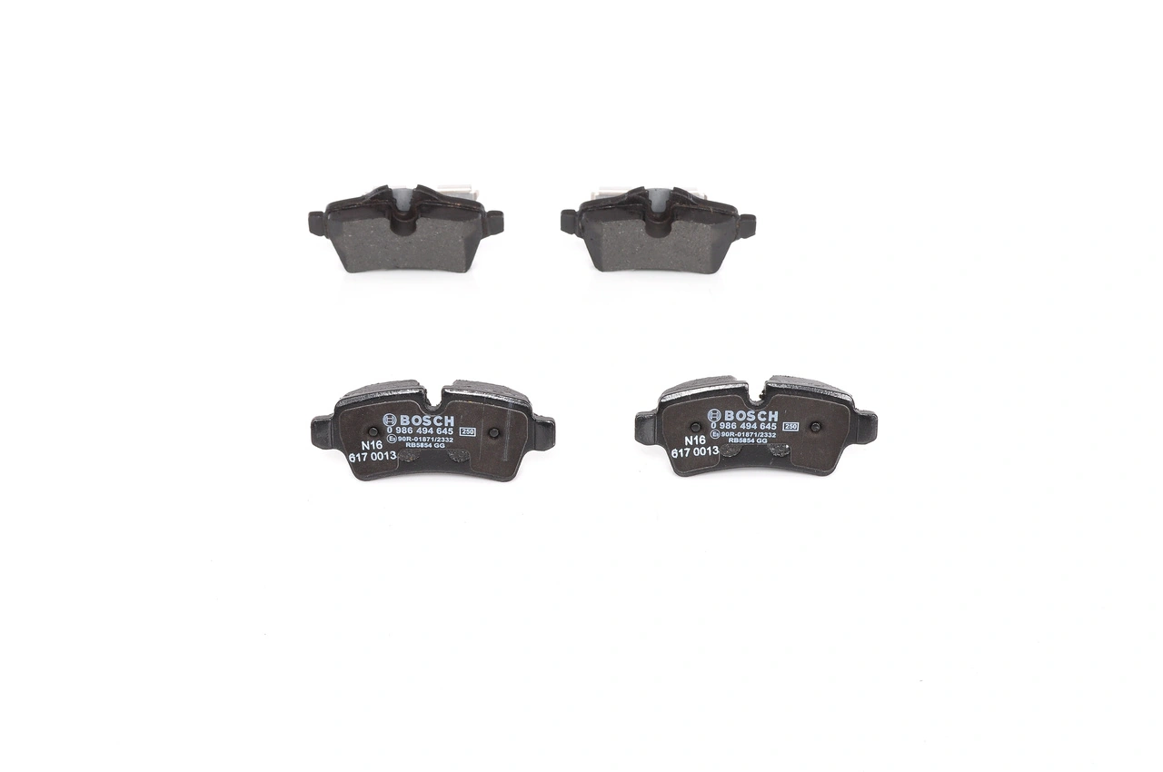 Brake Pad Set, disc brake 0 986 494 645