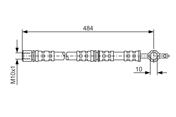 Brake Hose 1 987 476 551