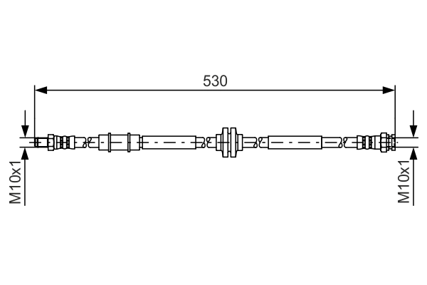 Brake Hose 1 987 481 397