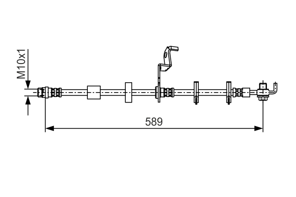 Brake Hose 1 987 481 089